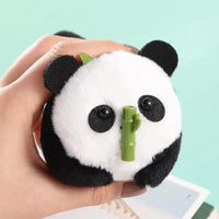 Cute Panda Wagging Tail Keychain - Bear Hugs