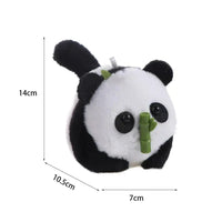 Cute Panda Wagging Tail Keychain - Bear Hugs