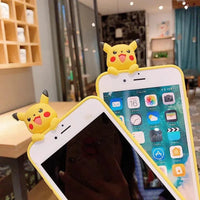 Cute Pikachu Yellow Phone Case (For iPhone) - Bear Hugs