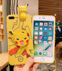 Cute Pikachu Yellow Phone Case (For iPhone) - Bear Hugs