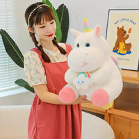 Cute Plump Unicorn Plush - Bear Hugs