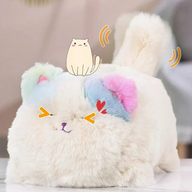 Cute Plush Electric Cuddle Cat and Dog Toy - Bear Hugs