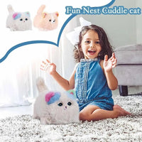 Cute Plush Electric Cuddle Cat and Dog Toy - Bear Hugs