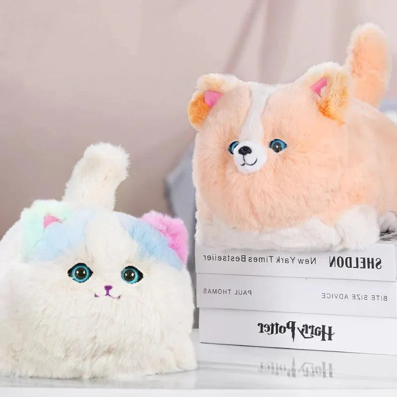 Cute Plush Electric Cuddle Cat and Dog Toy - Bear Hugs