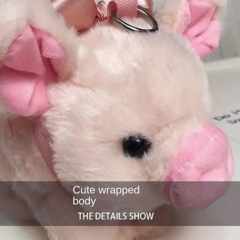 Cute Plush Pig Cross Bodybag - Bear Hugs