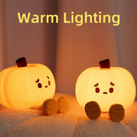 Cute Pumpkin Night Light - Bear Hugs