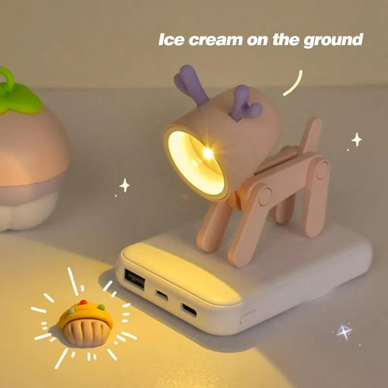 Cute Puppy Desk Light - Bear Hugs