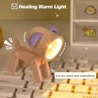 Cute Puppy Desk Light - Bear Hugs