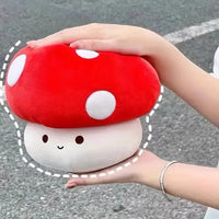 Cute Red and White Mushroom Plushie - Bear Hugs