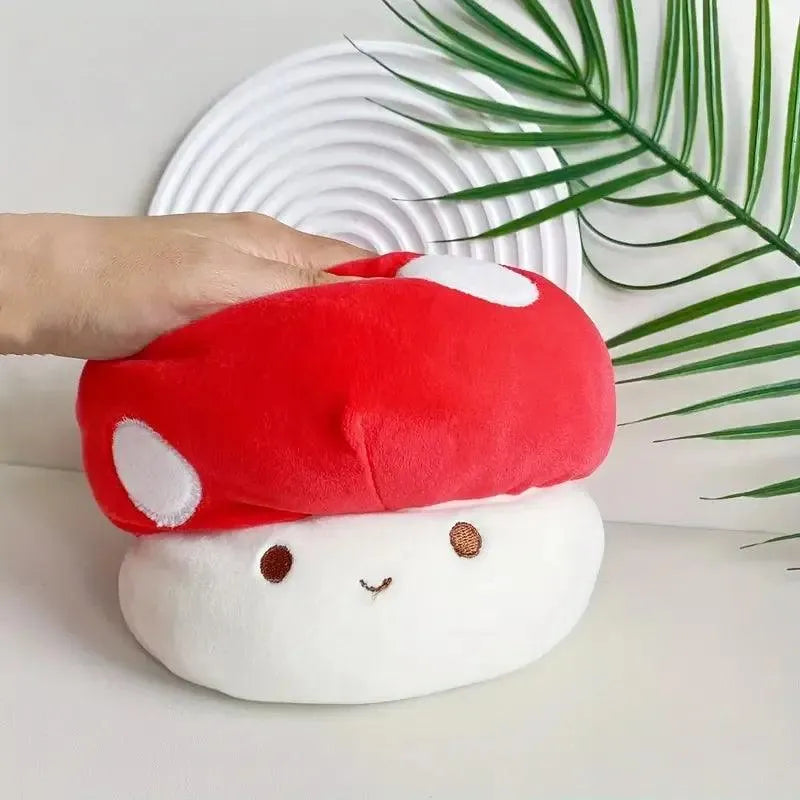 Cute Red and White Mushroom Plushie - Bear Hugs