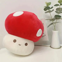 Cute Red and White Mushroom Plushie - Bear Hugs