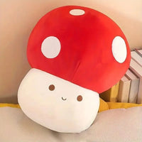 Cute Red and White Mushroom Plushie - Bear Hugs