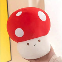 Cute Red and White Mushroom Plushie - Bear Hugs