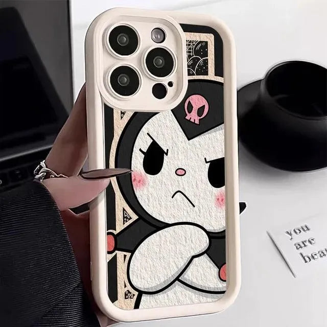 Cute Sanrio Kuromi Trend Case (For iPhones) - Bear Hugs