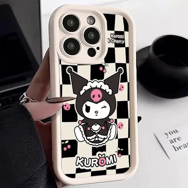 Cute Sanrio Kuromi Trend Case (For iPhones) - Bear Hugs