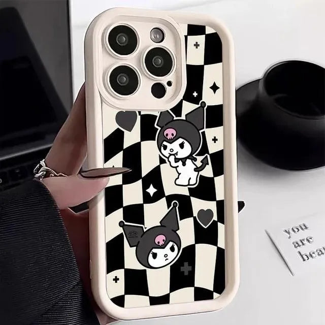 Cute Sanrio Kuromi Trend Case (For iPhones) - Bear Hugs