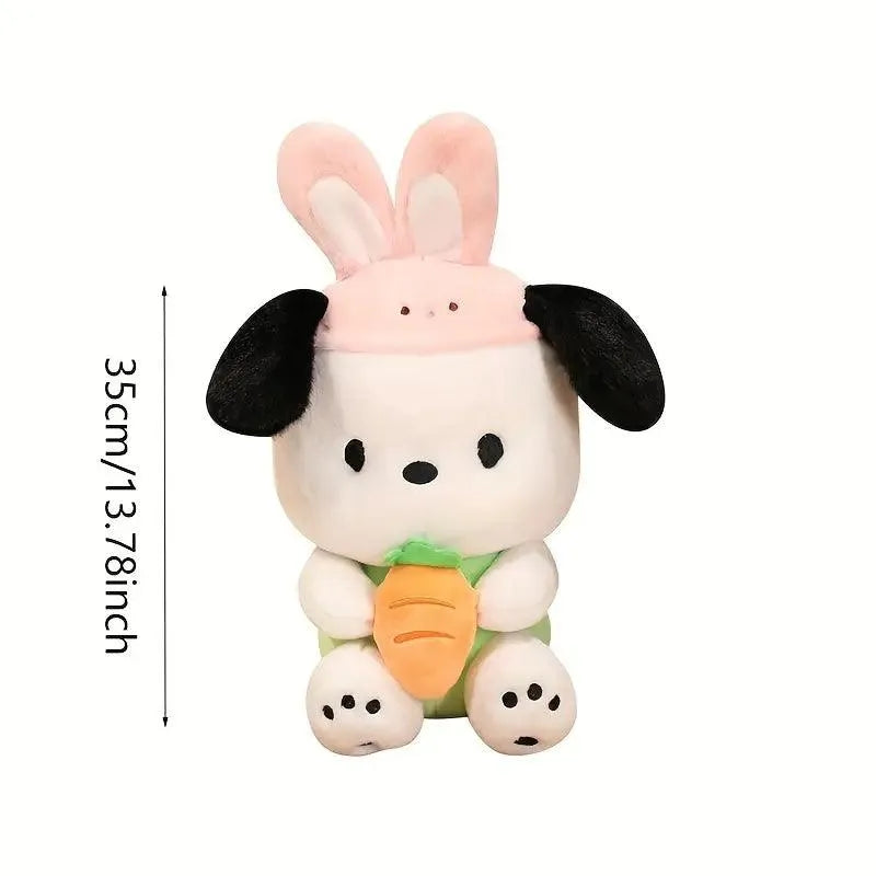 Cute Sanrio Pochacco Plush Puppy - Bear Hugs