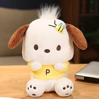 Cute Sanrio Pochacco Plush Puppy - Bear Hugs