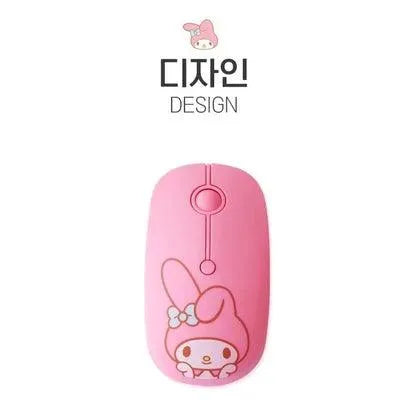 Cute Sanrio Silent Wireless Mouse - Bear Hugs