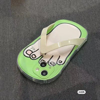 Cute Slippers Phone Case (For iPhones) - Bear Hugs