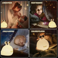 Cute Slug Silicon Night Lamp - Bear Hugs