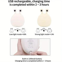 Cute Slug Silicon Night Lamp - Bear Hugs