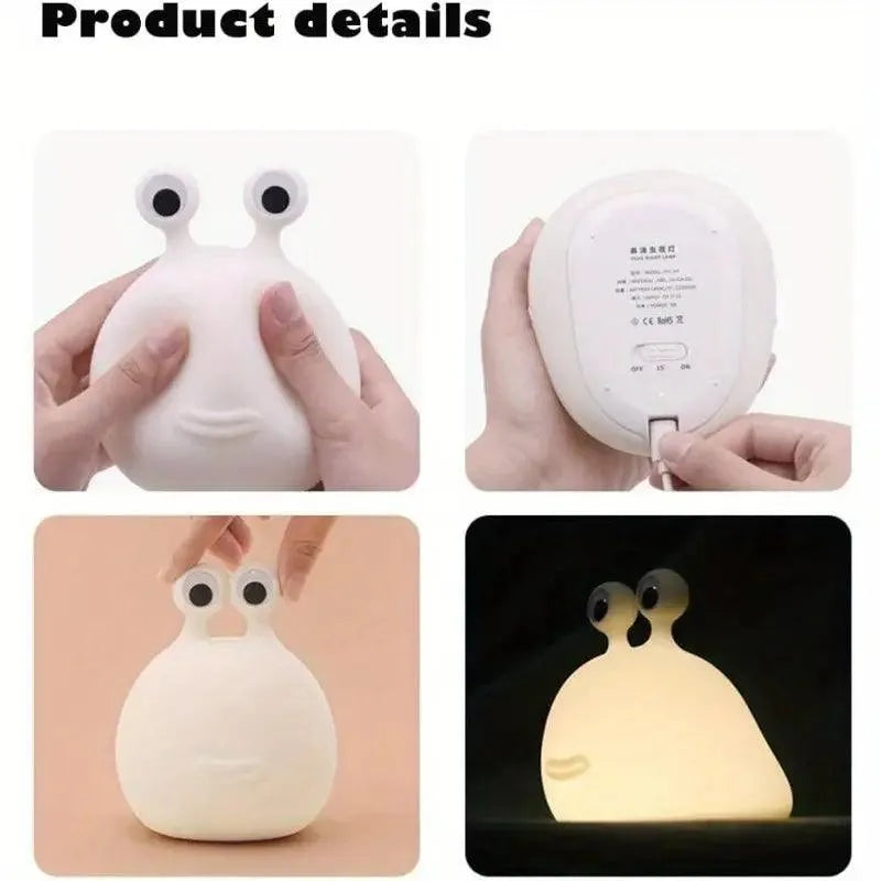 Cute Slug Silicon Night Lamp - Bear Hugs