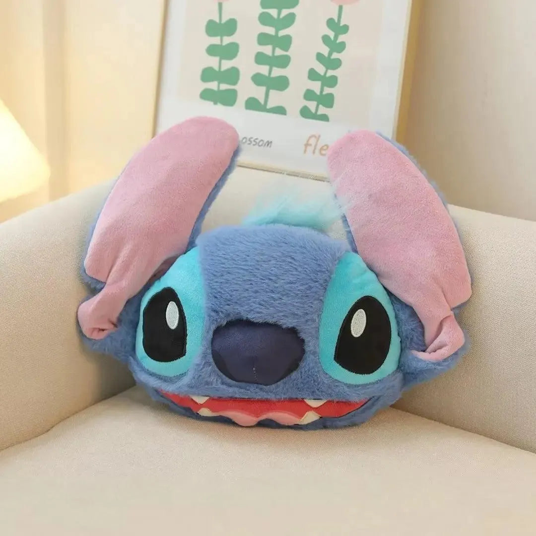 Cute Stitch Car Headrest and Seatbelt Protector - Bear Hugs