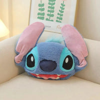 Cute Stitch Car Headrest and Seatbelt Protector - Bear Hugs