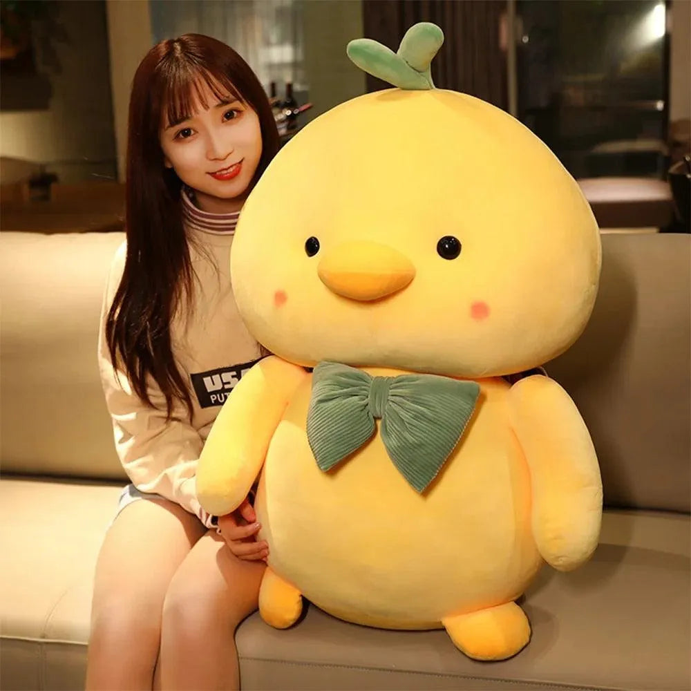 Cute Stuffed Yellow Duck Plushie - Bear Hugs