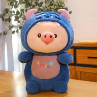 Cute Transformational Piggy Plushie - Bear Hugs