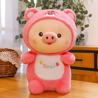 Cute Transformational Piggy Plushie - Bear Hugs