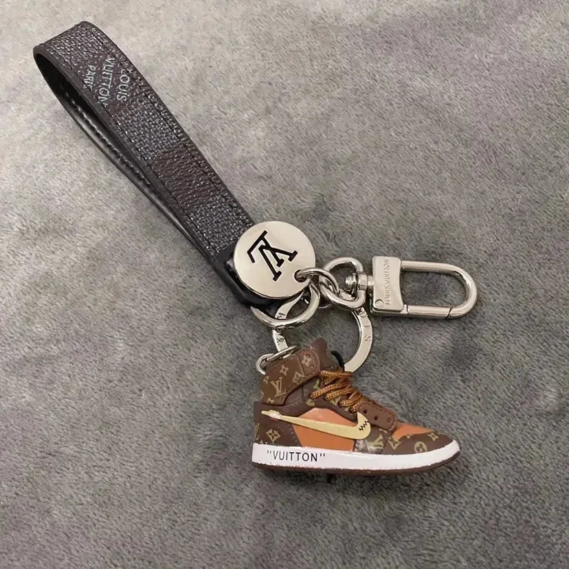 Monogram Kick Premium Sneaker Keychain