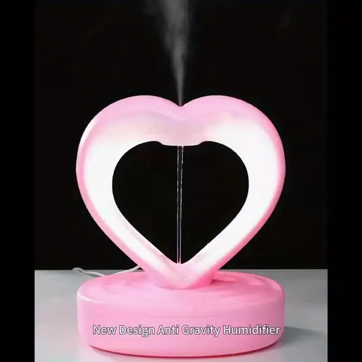 Heart Shaped Anti-Gravity Sleep Aid Humidifier