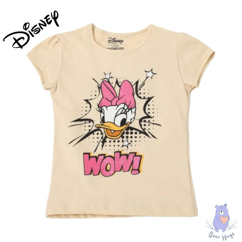 Daisy Duck Graphic Print Round-Neck T-shirt - Bear Hugs