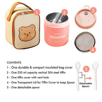 Dear Little Bear Insulated Lunch Box - Bear Hugs