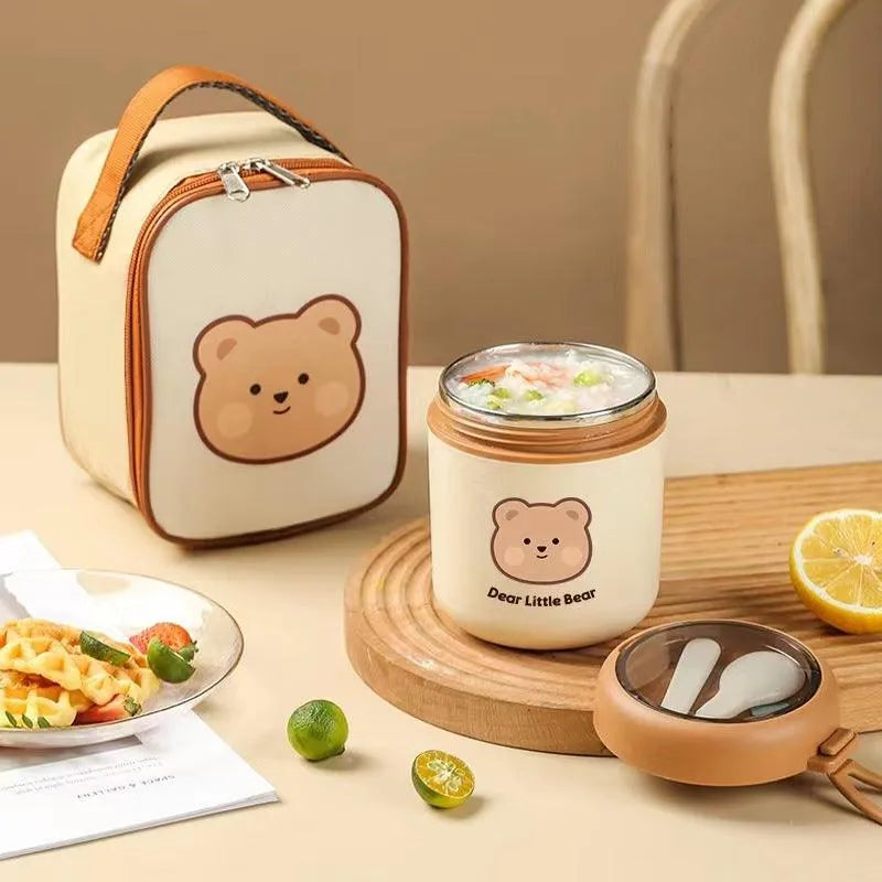 Dear Little Bear Insulated Lunch Box - Bear Hugs