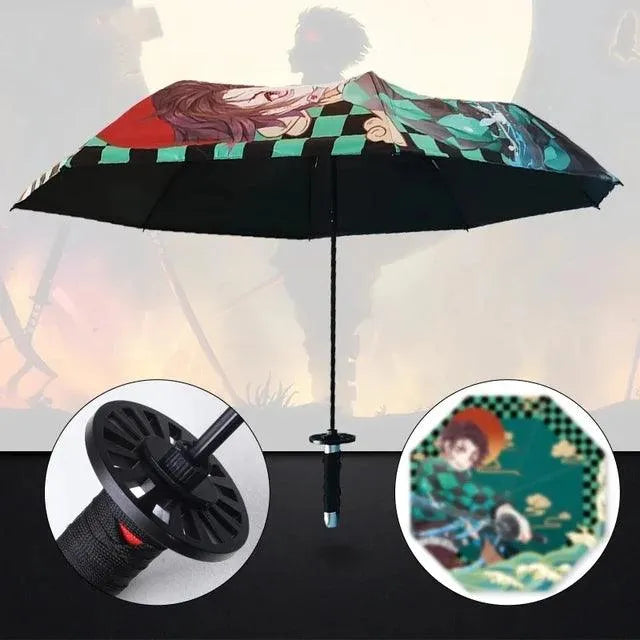 Demon Slayer Anime Katana Umbrella - Bear Hugs