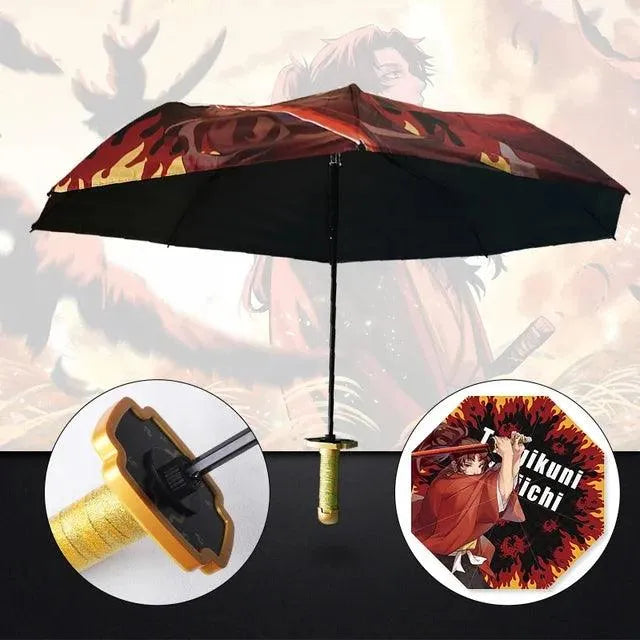 Demon Slayer Anime Katana Umbrella - Bear Hugs