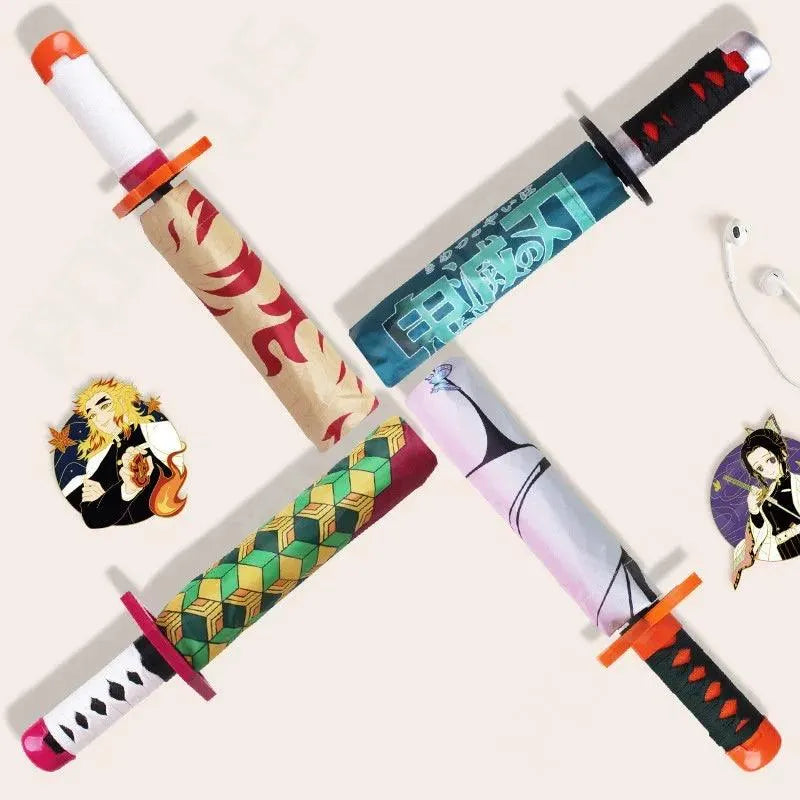 Demon Slayer Anime Katana Umbrella - Bear Hugs