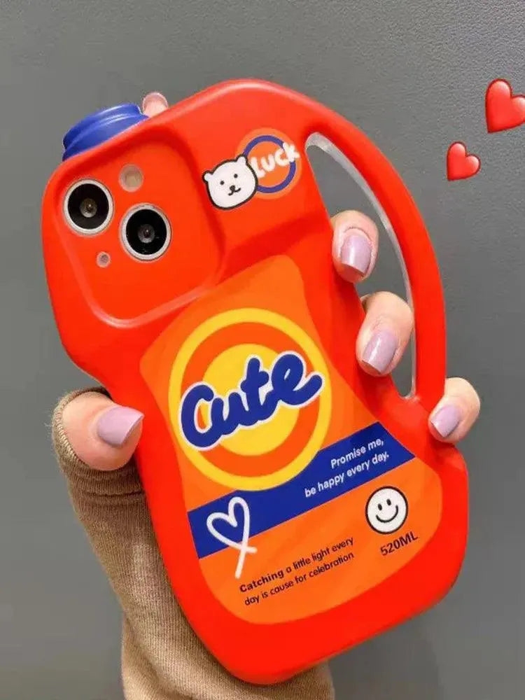 Detergent Bottle Phone Case (For iPhones) - Bear Hugs