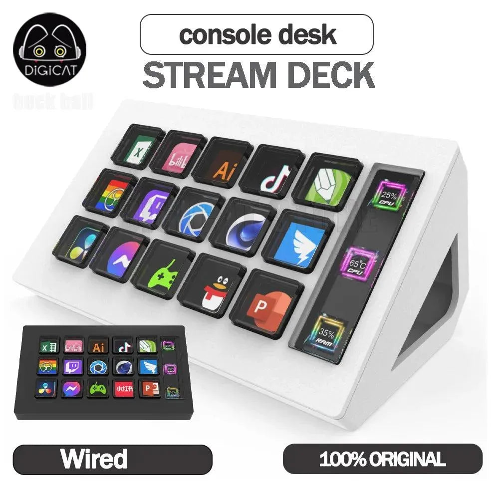 DigiCat Stream Deck Mini Control Center - Bear Hugs