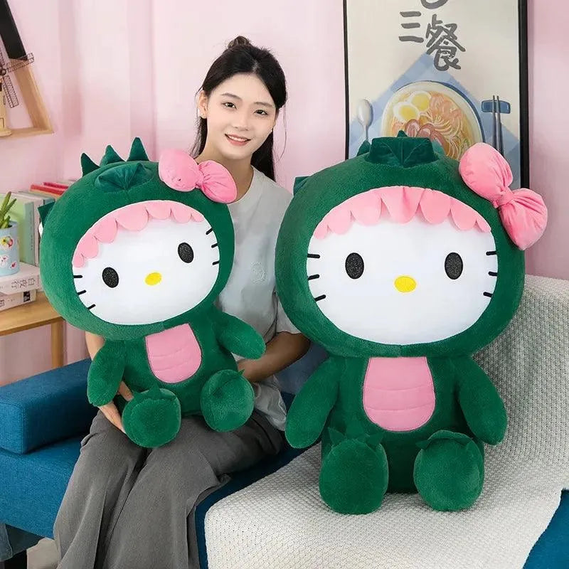 Dino Hello Kitty Plush Toy - Bear Hugs