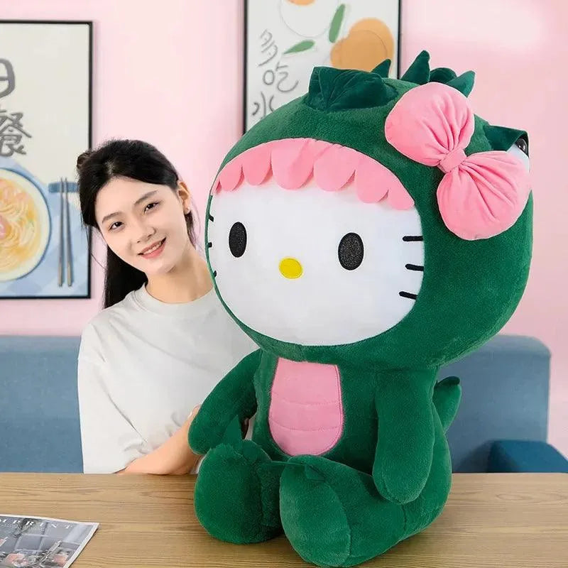 Dino Hello Kitty Plush Toy - Bear Hugs