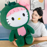 Dino Hello Kitty Plush Toy - Bear Hugs