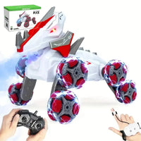 Dinosaur Shaped Gesture Movement RC Stunt Car - Bear Hugs