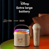 Disney A1S Portable Mic Bluetooth Karaoke System and Speaker - Bear Hugs