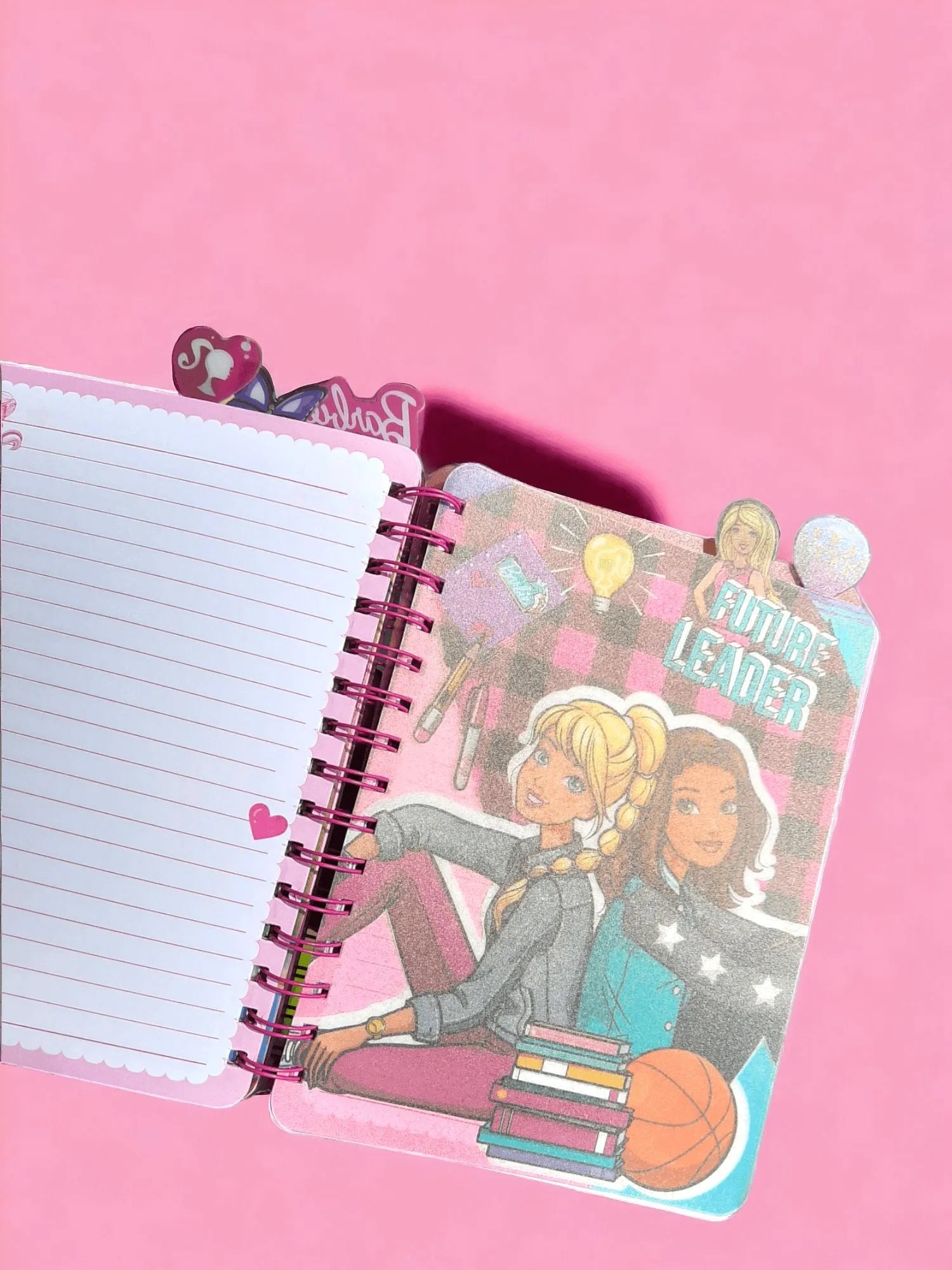 Disney Barbie Cute Spiral A7 Notebook