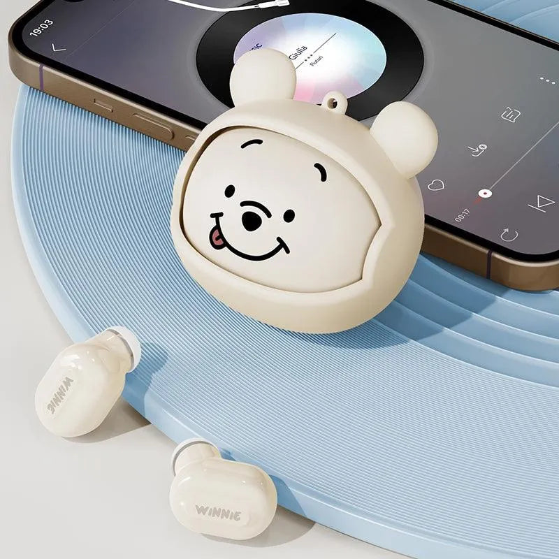 Disney D57 With Expression Changing Case Bluetooth Earbuds - Bear Hugs