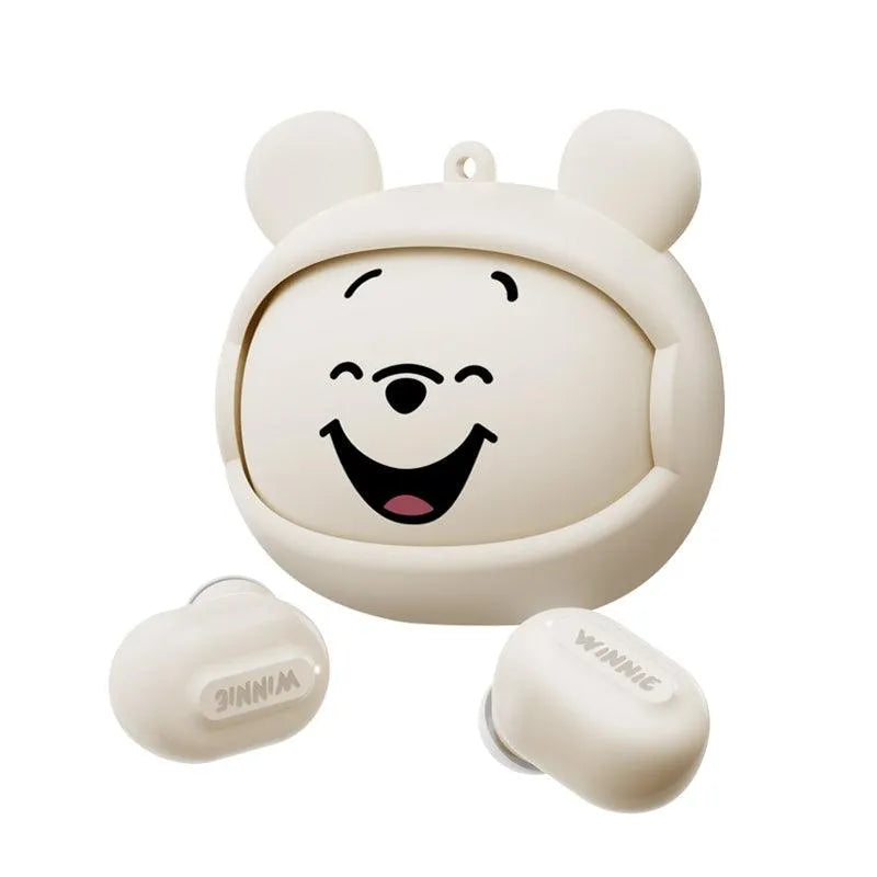 Disney D57 With Expression Changing Case Bluetooth Earbuds - Bear Hugs